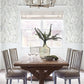 Hillaire Light Blue Meadow Wallpaper