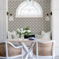 Remy Black Fleur Tile Wallpaper