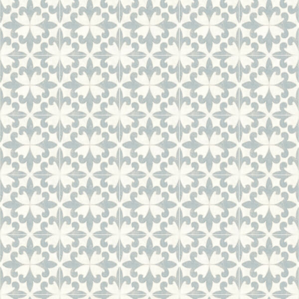 Remy Teal Fleur Tile Wallpaper