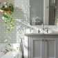 Remy Teal Fleur Tile Wallpaper