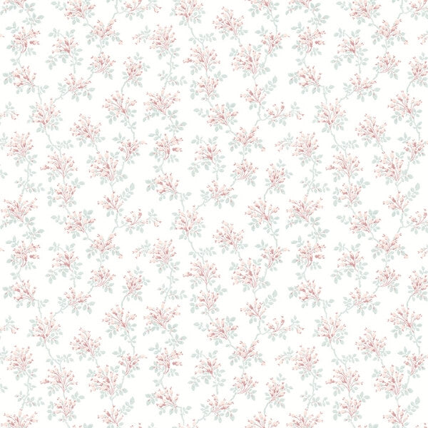 Sofiane Blush Botanical Trail Wallpaper