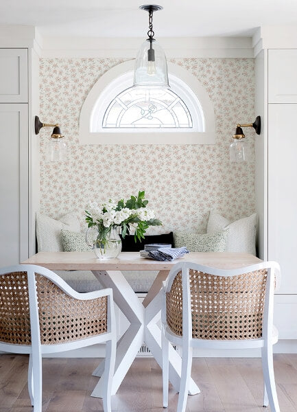 Sofiane Blush Botanical Trail Wallpaper