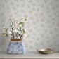 Sofiane Pink Botanical Trail Wallpaper