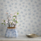 Sofiane Blue Botanical Trail Wallpaper