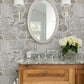Axelle Light Grey Stone Wallpaper
