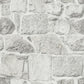 Axelle White Stone Wallpaper