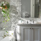 Axelle White Stone Wallpaper