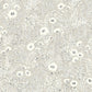 Agathon Taupe Floral Wallpaper
