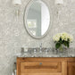 Agathon Taupe Floral Wallpaper