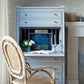 Agathon Light Blue Floral Wallpaper
