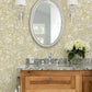 Agathon Wheat Floral Wallpaper