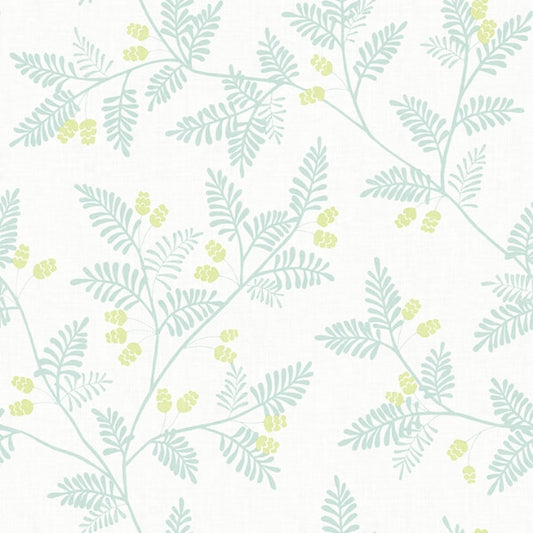 Ardell Seafoam Botanical Wallpaper