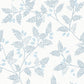 Ardell Light Blue Botanical Wallpaper