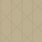 Walcott Taupe Stitched Trellis Wallpaper