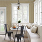 Walcott Taupe Stitched Trellis Wallpaper