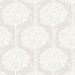 Zaria Lavender Topiary Wallpaper