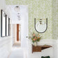 Helen Light Green Floral Trail Wallpaper