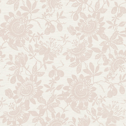 Helen Mauve Floral Trail Wallpaper