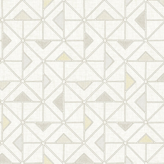 Jekyl Beige Triangles Wallpaper