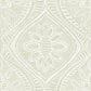 Scout Moss Floral Ogee Wallpaper
