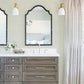 Scout Moss Floral Ogee Wallpaper