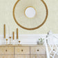Scout Moss Floral Ogee Wallpaper