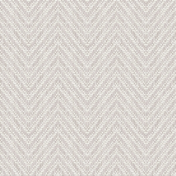 Glynn Lavender Chevron Wallpaper