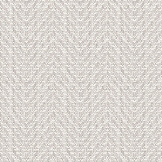 Glynn Lavender Chevron Wallpaper