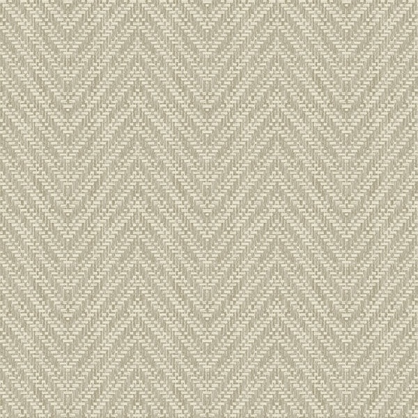 Glynn Neutral Chevron Wallpaper