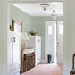 Simon Green Woven Texture Wallpaper
