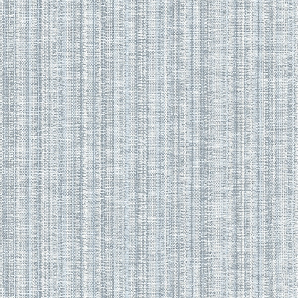 Simon Blue Woven Texture Wallpaper