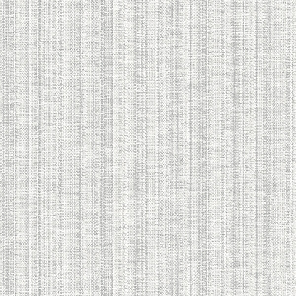 Simon Light Grey Woven Texture Wallpaper