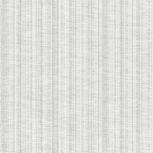 Simon Light Grey Woven Texture Wallpaper