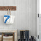 Simon Light Grey Woven Texture Wallpaper