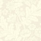 Augusta White Flock Damask Wallpaper