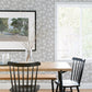 Lizette Grey Charming Floral Wallpaper