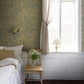 Olle Light Yellow Forest Sanctuary Wallpaper