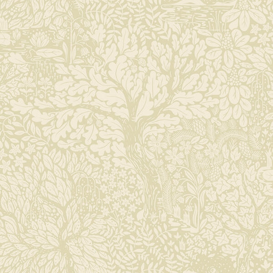 Olle Neutral Forest Sanctuary Wallpaper