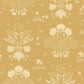 Elda Gold Delicate Daisies Wallpaper