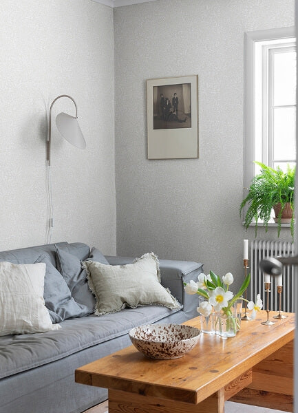 Kristina Off White Botanical Wallpaper