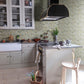 Magdalena Light Green Dandelion Wallpaper