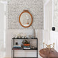 Magdalena Light Grey Dandelion Wallpaper