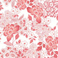 Irina Coral Floral Blooms Wallpaper
