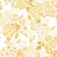Irina Yellow Floral Blooms Wallpaper