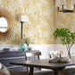 Irina Yellow Floral Blooms Wallpaper
