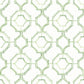 Gallina Green Trellis Wallpaper