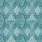 Grady Teal Dotted Geometric Wallpaper