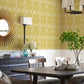 Grady Yellow Dotted Geometric Wallpaper
