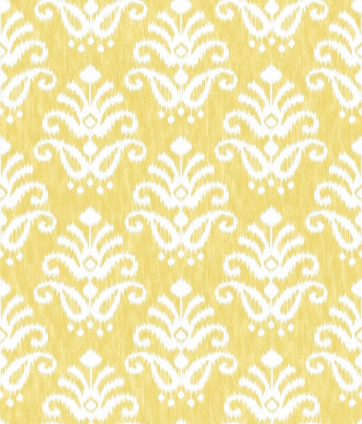 Keaton Yellow Medallion Wallpaper