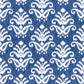 Keaton Blue Medallion Wallpaper
